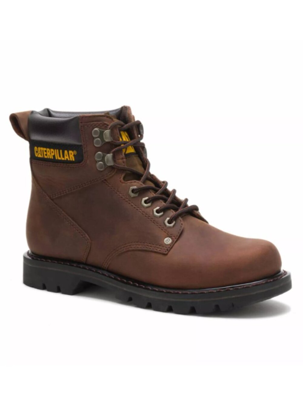 CAT Footwear Men's Second Shift Soft Toe Work Boot Brown Size 11.5